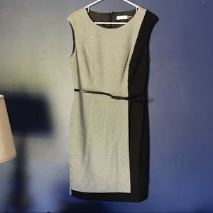 NWT Calvin Klein Houndstooth Dress